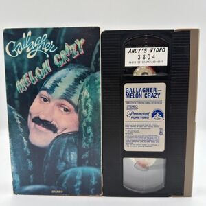 Gallagher Melon Crazy VHS 1984 Paramount Home Video Comedy 2339 Stereo Classic